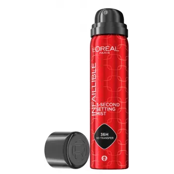 L'Oreal Infaillible Spray fixator pentru machiaj în 3 secunde 75 ml