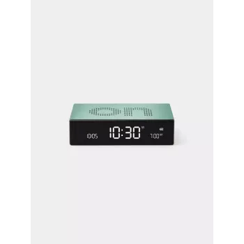 LEXON Flip Premium Digital Alarm Clock Mint LR152M1