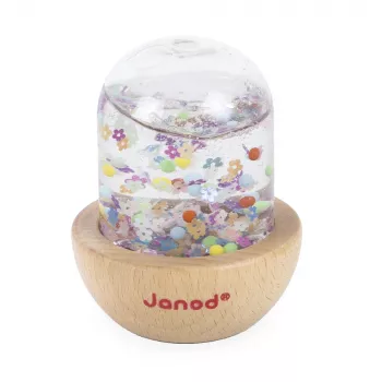 Glob de zăpadă senzorial Janod multicolor 12m+