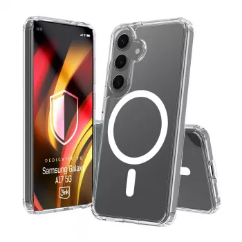 3MK PROTECTION Samsung Galaxy A17 5G/4G - 3mk Hardy LiqForce MagCase negru