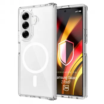 3MK PROTECTION Samsung Galaxy Z Fold 7 - 3mk Hardy LiqForce MagCase - negru
