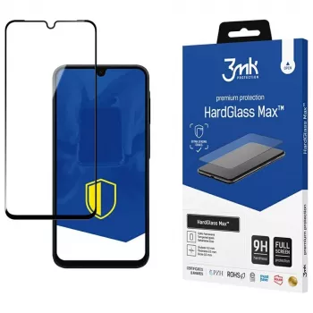 3MK HardGlass Max sticlă securizată pentru Samsung Galaxy A16 4G/5G / A17 4G/5G (negru)