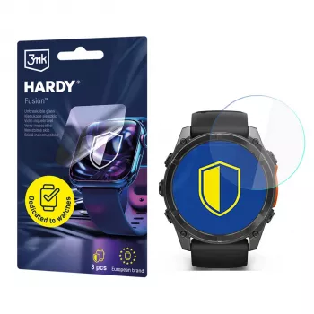 Folie de protecție pentru ceas 3MK PROTECTION Garmin Fenix 8 Amoled 51mm - 3mk Hardy Fusion Watch Protection