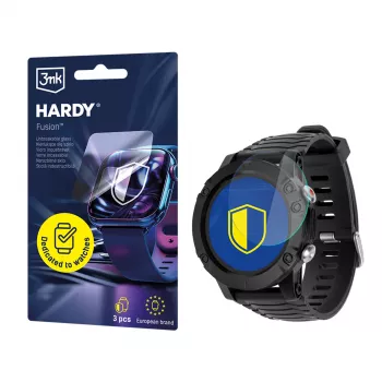 Protecție pentru ceas 3MK PROTECTION Kruger&Matz Activity Black - 3mk Hardy Fusion