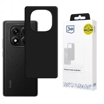 Husă Hardy Mellow 3MK PROTECTION pentru Xiaomi Redmi Note 14 Pro 5G - neagră