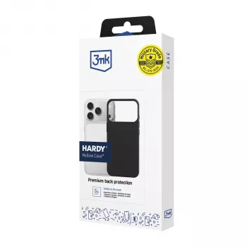 Husă Hardy Mellow 3MK PROTECTION pentru Apple iPhone 16 Pro Max, gri