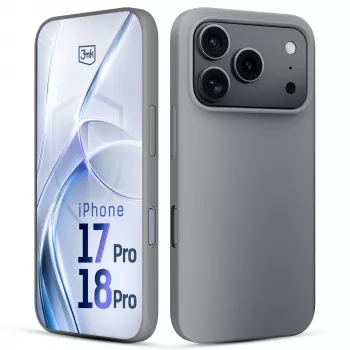 Husă 3mk Hardy Mellow pentru Apple iPhone 17 Pro, gri