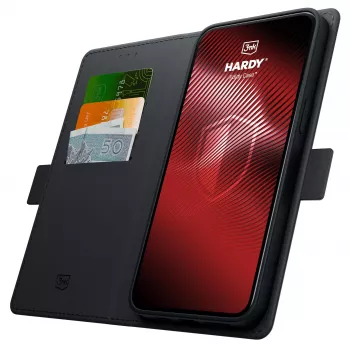 Husă 3mk Hardy Foldy pentru Xiaomi 17 Ultra, neagră