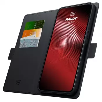 Husă 3mk Hardy Foldy pentru Xiaomi 17 Ultra, neagră