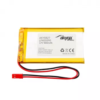 Akyga AKY0827 LP405090 acumulator Li-Po 3,7 V 1800 mAh, PCM, JST 2,54 2 pini, 150 mm