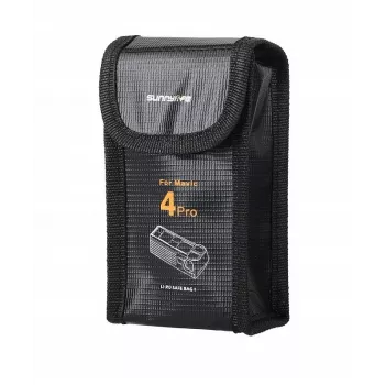 Geantă ignifugă SUNNYLIFE pentru 1 baterie DJI Mavic 4 Pro