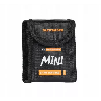 Geantă de siguranță ignifugă pentru baterie SUNNYLIFE pentru DJI Mini 5/4/3 Pro/3, Lito 1, Lito X1 - 1x baterie