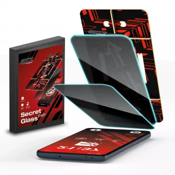 GrizzGlass SecretGlass Easy Folie de protecție ecran privacy pentru Xiaomi POCO F6