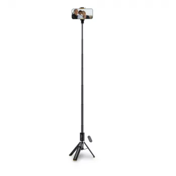 Baston selfie cu trepied Tech-Protect L08S negru