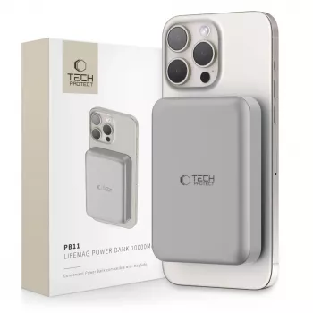 TECH-PROTECT PB11 LIFEMAG MagSafe power bank 10000mAh titan