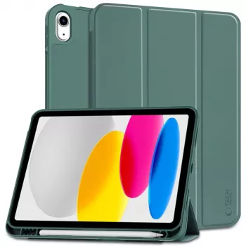 Husă Tech-Protect SC Pen pentru iPad 10.9 (gen. 10, 2022) / iPad 11 (2025), verde