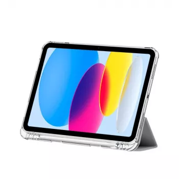 Husă hibridă Tech-Protect SC Pen pentru iPad 10,9 inch (gen. 10, 2022) / 11 inch (2024/2025) - gri