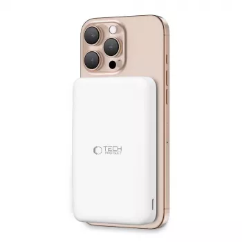 TECH-PROTECT PB24 LIFEMAG QI2 MAGSAFE POWER BANK 10000MAH ALB