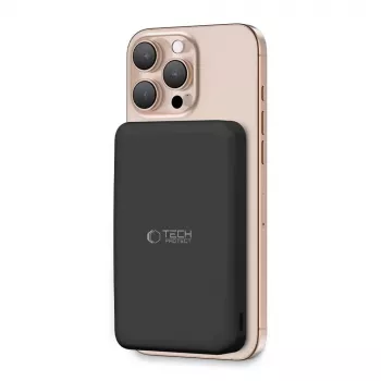 TECH-PROTECT PB24 LIFEMAG QI2 MAGSAFE POWER BANK 10000MAH NEGRU
