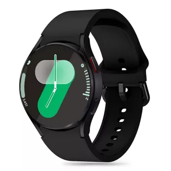 TECH-PROTECT Silicon Samsung Galaxy Watch 4 / 5 / 5 Pro / 6 / 7 / FE negru