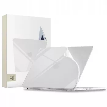 Husă TECH-PROTECT SOFTSHELL pentru MacBook Pro 14 M1-M5 Pro / M5 Pro Max 2021-2026, transparent cristal