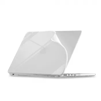Husă TECH-PROTECT SOFTSHELL pentru MacBook Pro 14 M1-M5 Pro / M5 Pro Max 2021-2026, transparent cristal