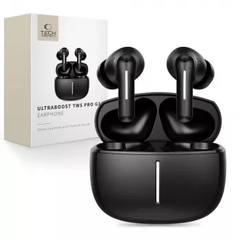 TECH-PROTECT ULTRABOOST căști TWS Earphone Pro G3 negru