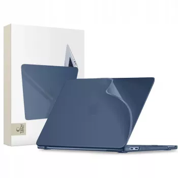 Husă Tech-Protect Softshell pentru MacBook Neo 13 2026, indigo mat