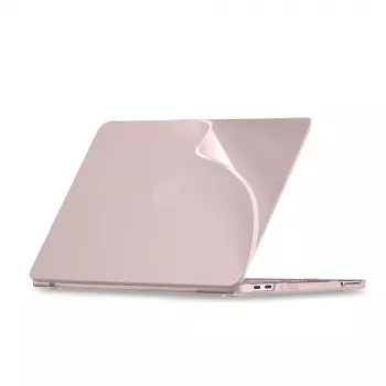 Husă softshell Tech-Protect pentru MacBook Neo 13 2026 mată blush