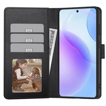 Tech-Protect husă tip portofel pentru Xiaomi 17T, negru
