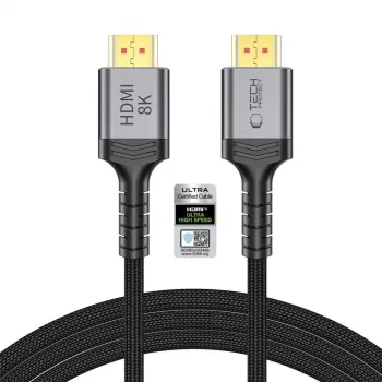 TECH-PROTECT ULTRABOOST CABLU HDMI 2.1 4K 120HZ / 8K 60HZ 200CM NEGRU