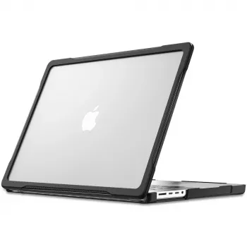 TECH-PROTECT VELAR MacBook Pro 16 M1-M5 / M5 Pro / M5 Pro Max 2021-2026 negru/transparent mat
