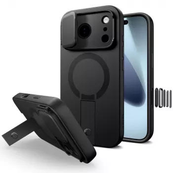 TECH-PROTECT KEVLAR AURA MAGSAFE IPHONE 17 PRO NEGRU