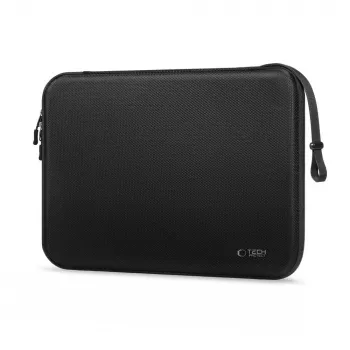 Husă de laptop TECH-PROTECT Hardpouch 15-16 inch, neagră/neagră