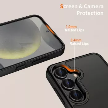 Tech-Protect Magmat husă pentru Xiaomi Redmi 15 4G, negru mat