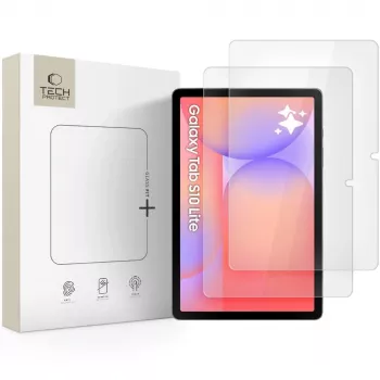 Folie de protecție din sticlă securizată Tech-Protect Glass Fit+ pentru Samsung Galaxy Tab S10 Lite 10,9 inch X400/X406B - 2 buc.