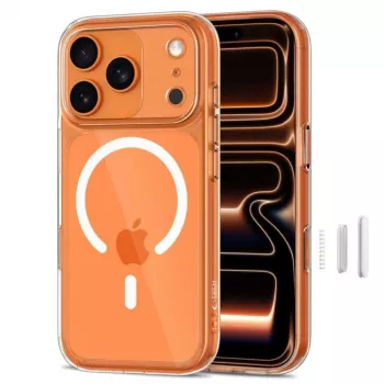 Husă transparentă MagSafe TECH-PROTECT MagPeak pentru Apple iPhone 17 Pro