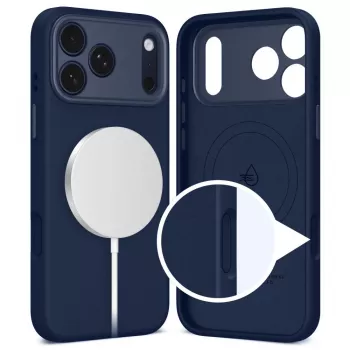 Husă MagSafe Tech-Protect Uniq pentru Apple iPhone 17 Pro Max, Deep Blue
