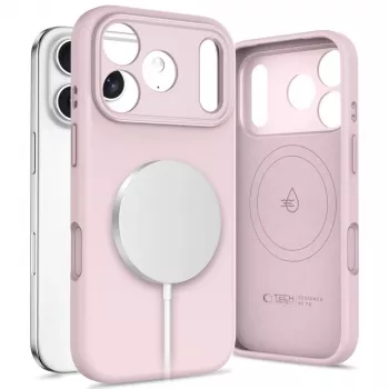 Husă spate Tech-Protect Uniq MagSafe iPhone 17 Pro Max roz