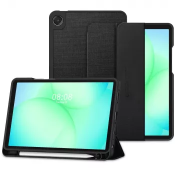 Husă tip carte SC Pen Canvas Tech-Protect pentru Samsung Galaxy Tab A9+/A11+, neagră