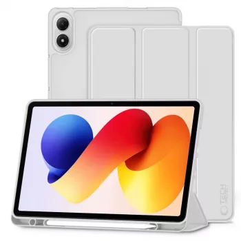 Husă cu loc pentru stylus SC Pen Tech-Protect pentru Xiaomi Redmi Pad 2 Pro 12.1, gri