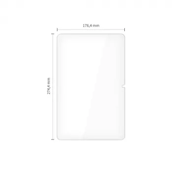 Folie de protecție din sticlă călită Glass Fit+ TECH-PROTECT, set de 2, pentru Lenovo IdeaTab Plus 12.1 TB-361, transparentă