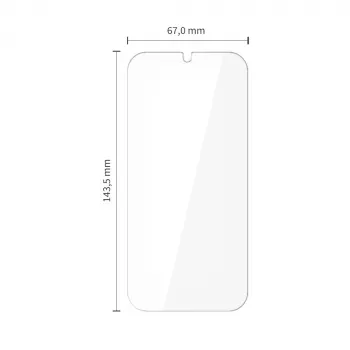 Folie de protecție din sticlă călită TECH-PROTECT, pachet de 10, pentru Samsung Galaxy S24 / S25, transparentă