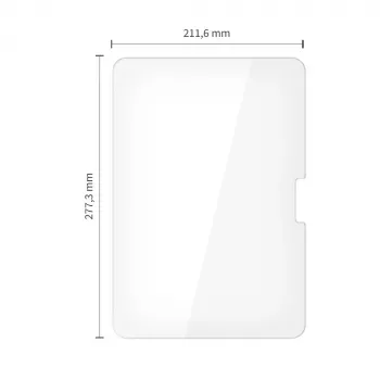 Folie de protecție din sticlă călită Glass Fit+ TECH-PROTECT, set de 2, pentru iPad Air 13