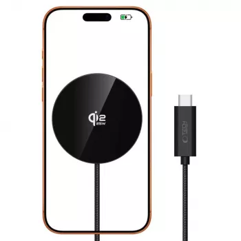 TECH-PROTECT A50 încărcător wireless magnetic MagSafe 25W Qi2.2 negru