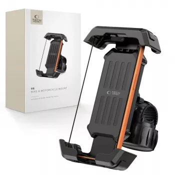 Suport universal de bicicletă și motocicletă TECH-PROTECT V6, negru
