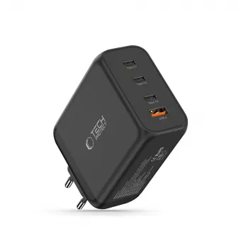 TECH-PROTECT NC200W-GAN încărcător de rețea 4 porturi PD 200W / QC3.0 negru