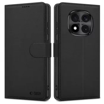 Tech-Protect husă tip portofel pentru Xiaomi Poco M8 Pro / Redmi Note 15 Pro+ Plus 5G, negru mat