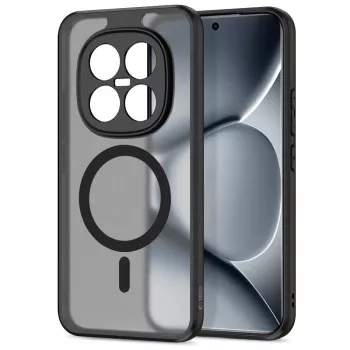 Husă Tech-Protect Magmat MagSafe pentru Xiaomi Poco M8 Pro / Redmi Note 15 Pro+ Plus 5G, neagră mat