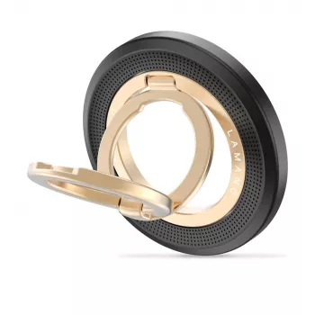 Inel pentru telefon magnetic MagSafe TECH-PROTECT MMR700 Lamano negru/auriu